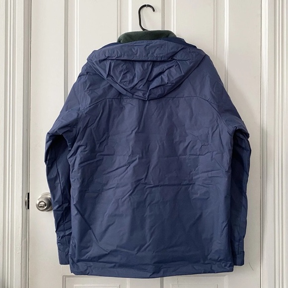 $260 Columbia Tunnel Falls Interchange Dark Mountain Blue Coat Jacket Medium M - Picture 3 of 16
